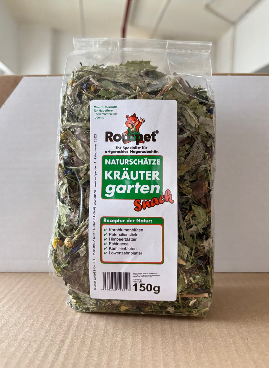 Rodipet®純天然有機寶藏混合藥草園 150G(可作花草墊料) - 肥肥寵物用品FatFatPetShop