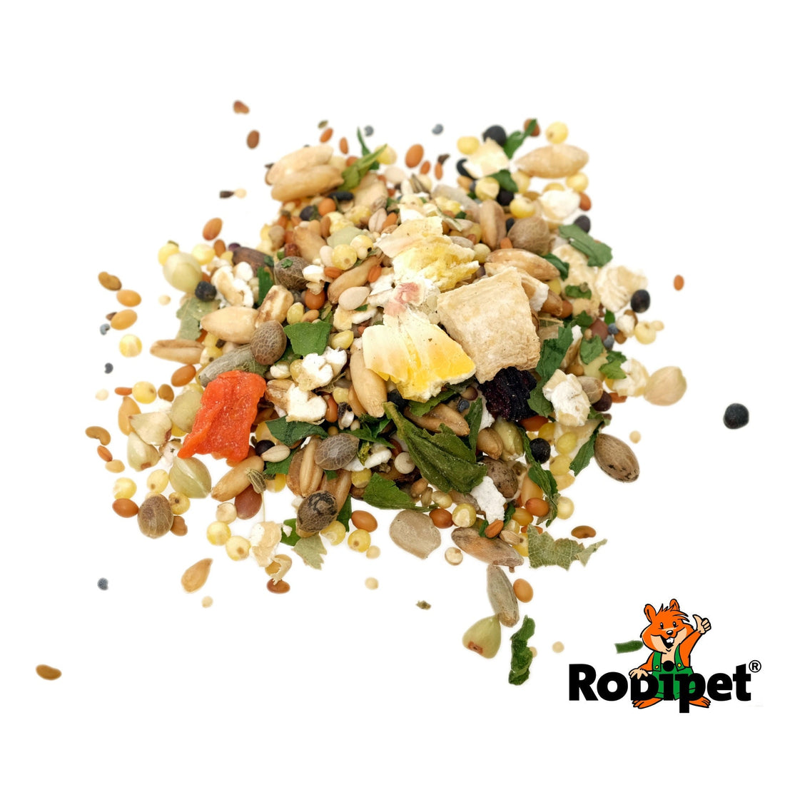Rodipet ®頂級侏儒倉鼠一歲前土豪糧食 500G - FatFatPetShop 肥肥寵物用品 ψ(`∇´)ψ
