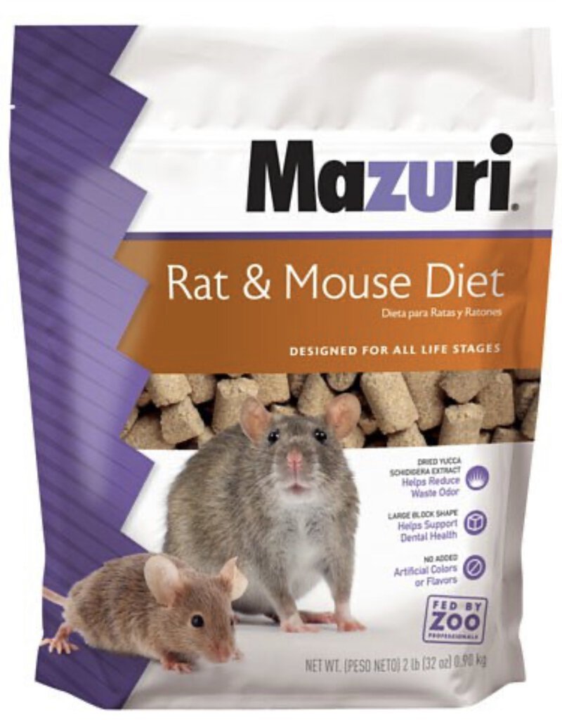 🇺🇸MAZURI 老鼠糧-倉鼠適用(可減少尿臭 ) - FatFatPetShopHK