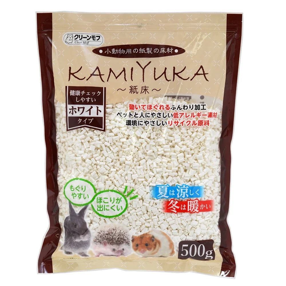 3包以上$59! Kamiyuka 日本無塵清爽吸水紙床墊材-雪白色500g