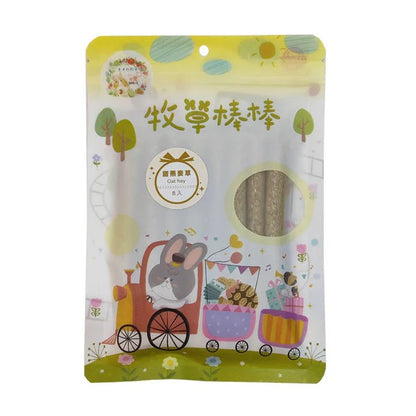 兔女郎點心吧 甜燕麥牧草磨牙棒棒 8入