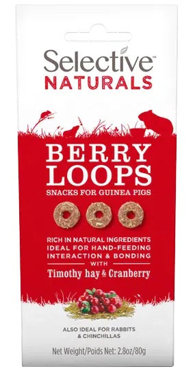 Supreme 提摩西草x蔓越莓圈圈餅草餅 Berry Loops 80g