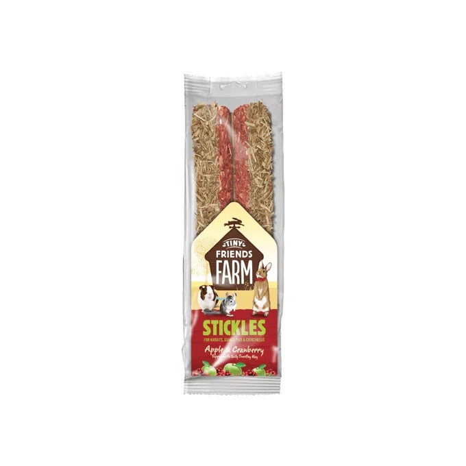 Supreme 小寵物莊園 蘋果&amp;蔓越莓磨牙棒 Apple &amp; Cranberry Stickle 100g