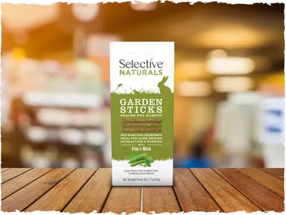 Supreme 豌豆x薄荷 天然花園草藥磨牙草棒Garden Sticks 60g