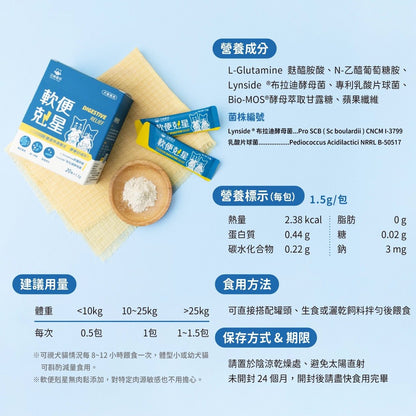 汪喵星球 軟便剋星 盒裝20包 - 肥肥寵物用品FatFatPetShop