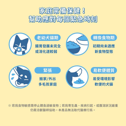 汪喵星球 軟便剋星 盒裝20包 - 肥肥寵物用品FatFatPetShop