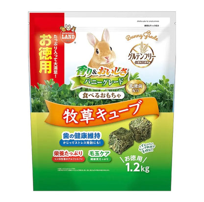 Marukan Bunny Grade 苜蓿草草磚 1.2kg