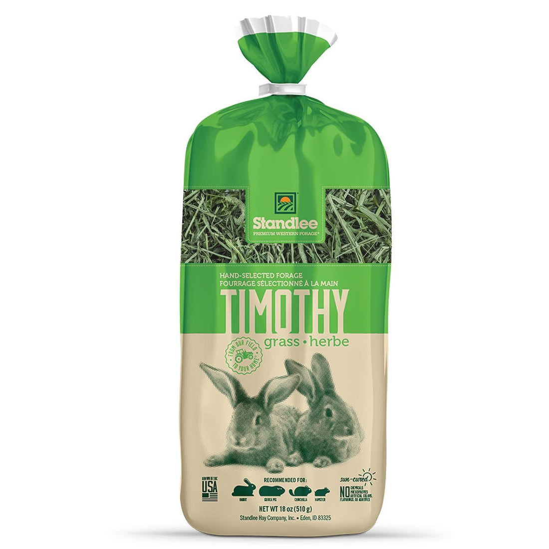 Standlee 全人手挑選 美國提摩西草 Timothy hay 18oz(刁嘴小動物首選)