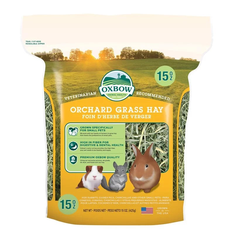 Oxbow 果樹草 Orchard Grass Hay - 15oz