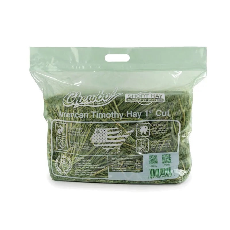 New!Chewbo 美國一割提摩西草 (短切) 環保版 Short Cut 2.5kg