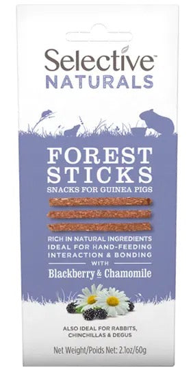 Supreme 黑莓x洋甘菊 天然森林磨牙草棒 Forest Sticks 60g