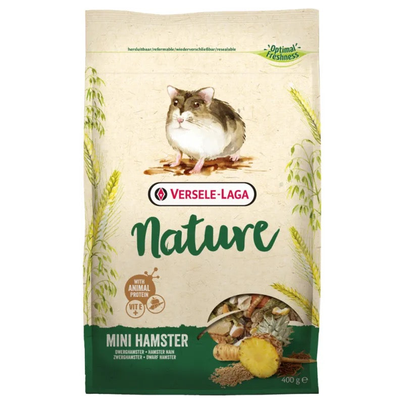 Versele-Laga New Nature 營養迷你侏儒倉鼠糧 - 400g