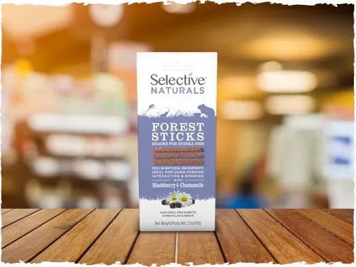 Supreme 黑莓x洋甘菊 天然森林磨牙草棒 Forest Sticks 60g