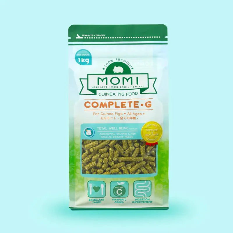 Momi 營養全G天竺鼠主糧 Premium Complete G 1KG