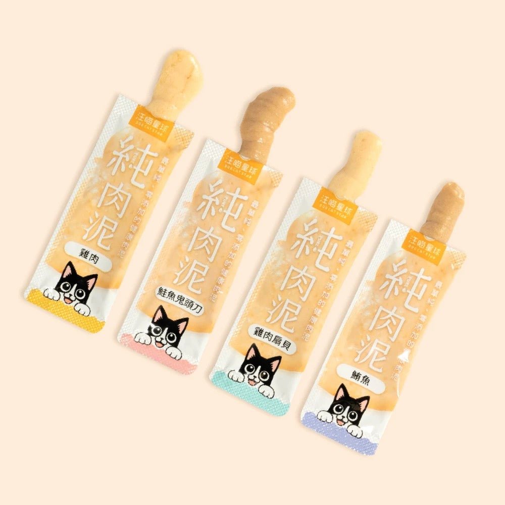 汪喵星球 無膠純肉泥 純鮪魚 - 6g*5條(倉鼠也適用) - 肥肥寵物用品FatFatPetShop