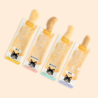 汪喵星球 無膠純肉泥 純鮪魚 - 6g*5條(倉鼠也適用) - 肥肥寵物用品FatFatPetShop
