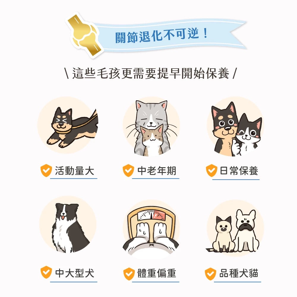 汪喵星球 關節保健純肉泥雞肉口味 (犬貓用) 體驗裝 兩條