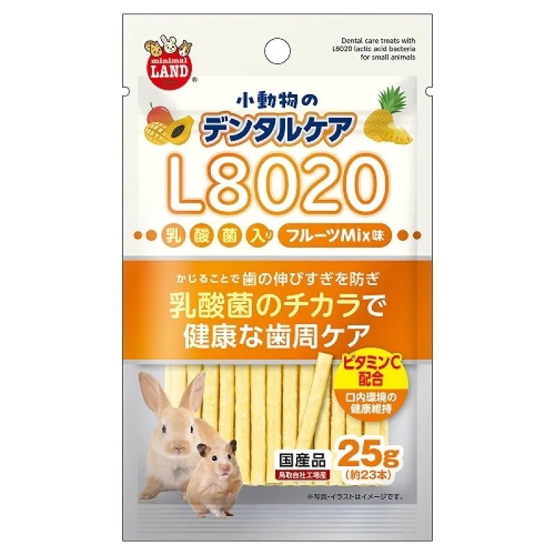 Marukan L8020小動物乳酸菌磨牙棒 (混合水果味) – 25g
