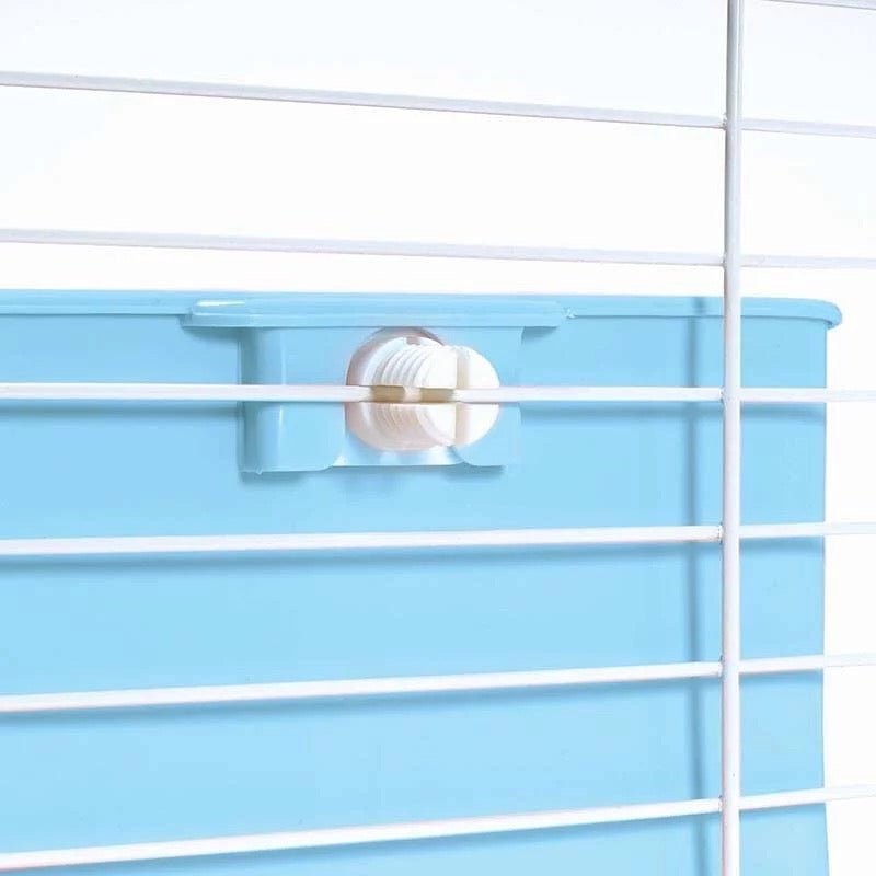 Alice 加比兔 雙斜面廁所 (藍色) - 大 - 肥肥寵物用品FatFatPetShop