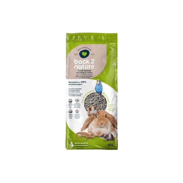 Back - 2 - nature 英國環保除臭吸水紙粒 小動物專用 30L - 肥肥寵物用品FatFatPetShop