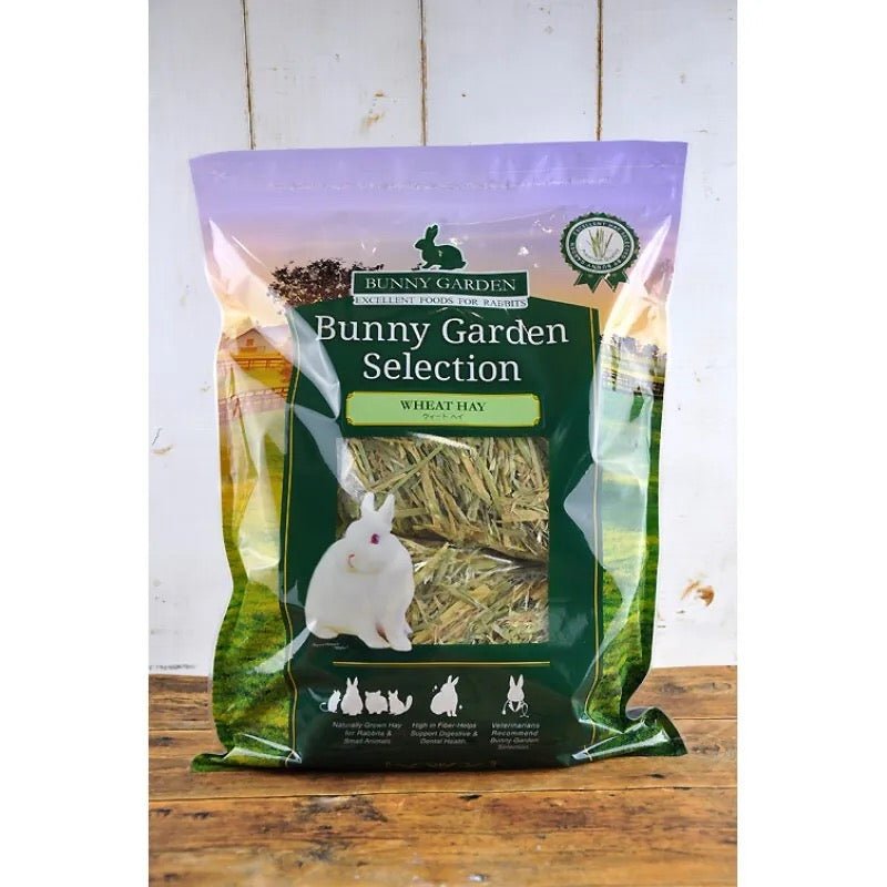 Bunny Garden 乾小麥草 Permium Wheat Hay 600g - 肥肥寵物用品FatFatPetShop