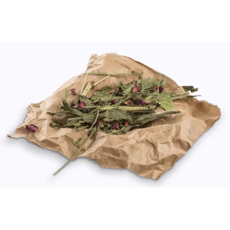 Bunny Nature 綜合天然草本混合 (車前草與玫瑰) 120g - 肥肥寵物用品FatFatPetShop