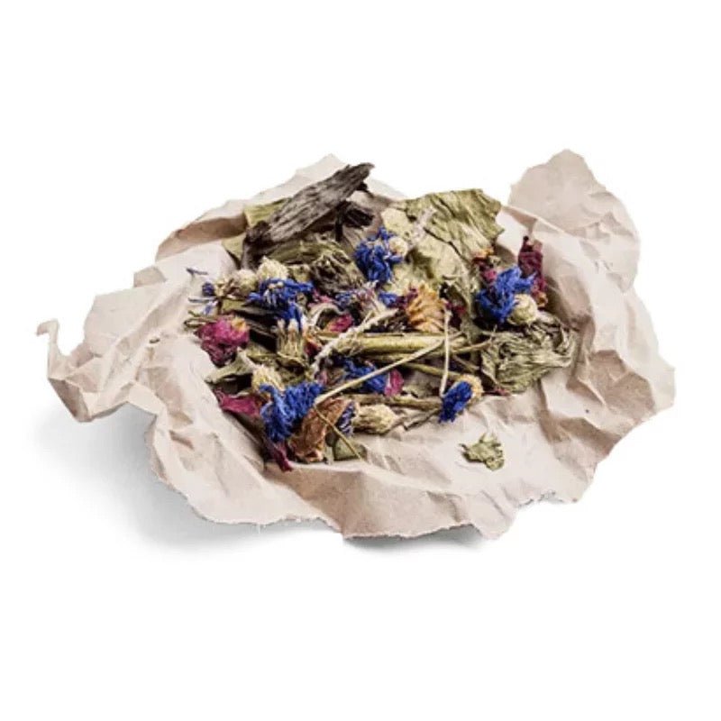Bunny Nature 綜合天然草本混合 - 藍矢車菊與紫錐花 120g - 肥肥寵物用品FatFatPetShop