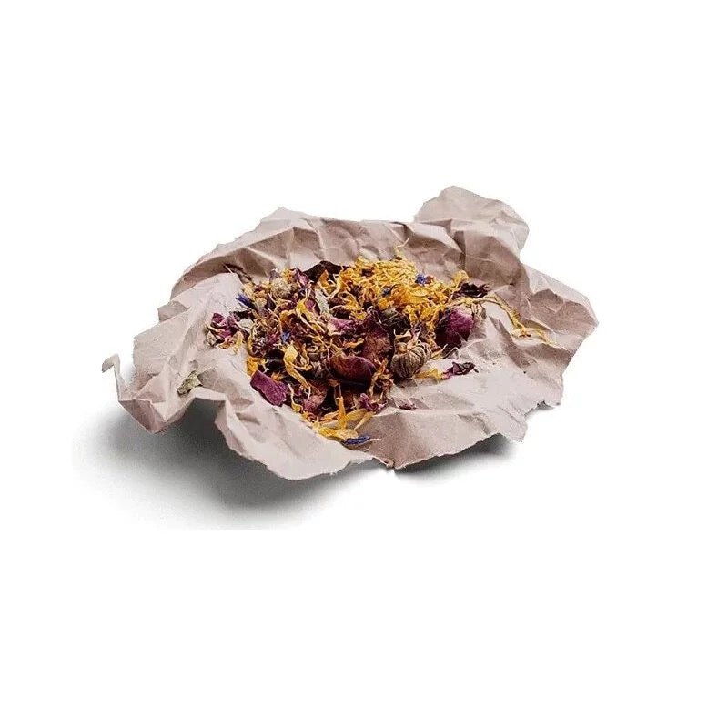 Bunny Nature 綜合天然草本混合 (萬壽菊與玫瑰) - 130g - 肥肥寵物用品FatFatPetShop