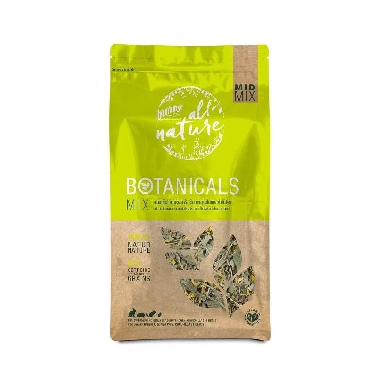 Bunny Nature 綜合天然草本混合 (紫錐花與太陽花) 140g - 肥肥寵物用品FatFatPetShop
