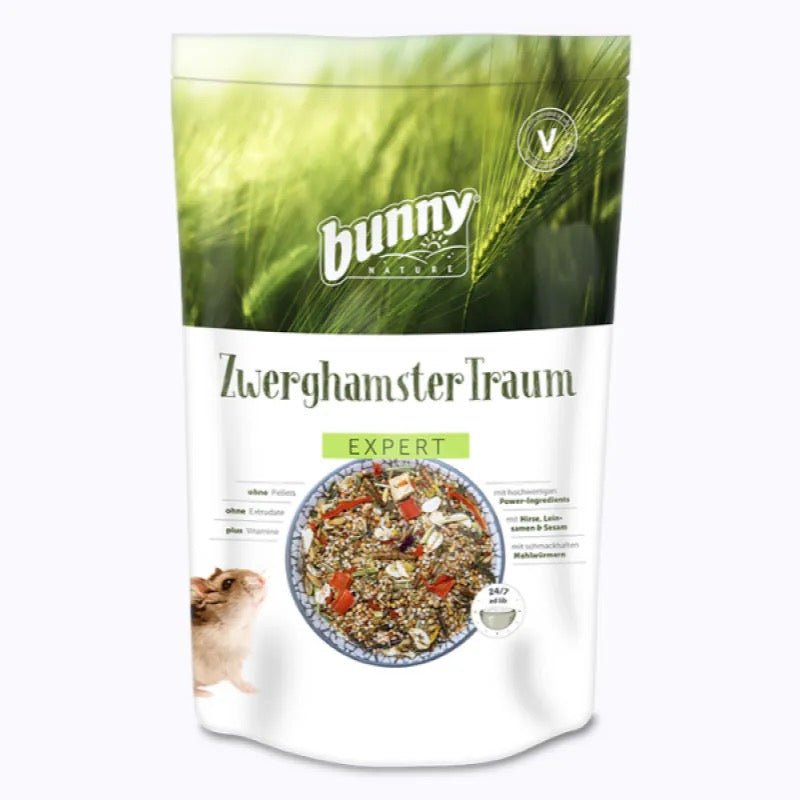 Bunny Nature 專業倉鼠主糧 - 500G(新舊包裝隨機發貨) - 肥肥寵物用品FatFatPetShop