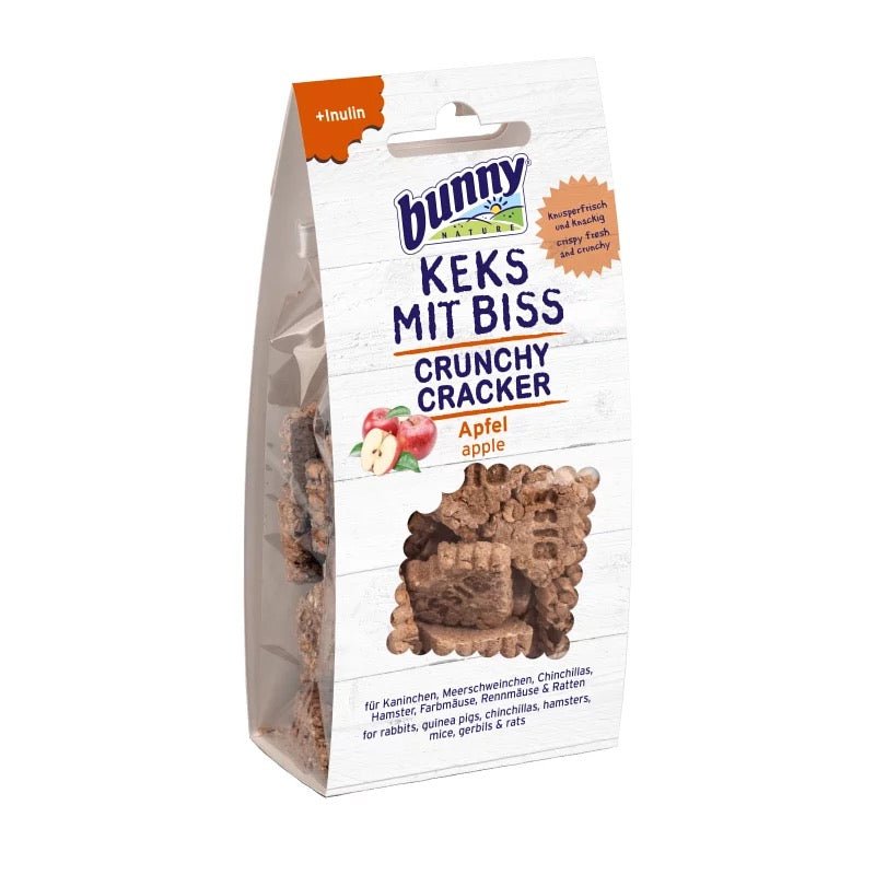 Bunny Nature 蘋果小動物方形脆餅 - 50g - 肥肥寵物用品FatFatPetShop