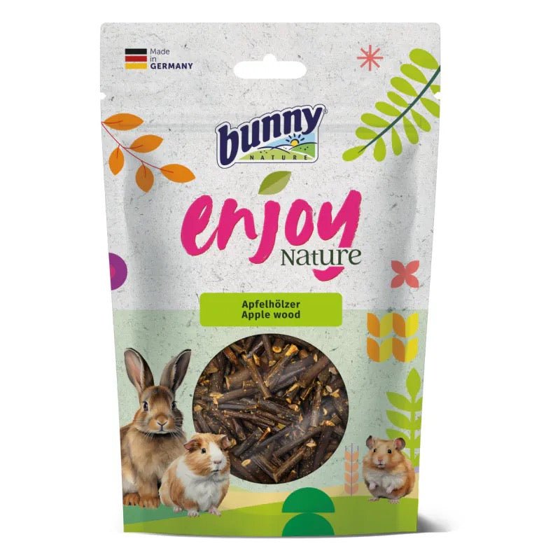 Bunny Nature EnjoyNature 磨牙蘋果木 100g - 肥肥寵物用品FatFatPetShop