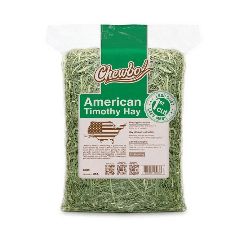 Chewbo 美國提摩西草一割 Timothy hay 1st cut - 10kg - 肥肥寵物用品FatFatPetShop