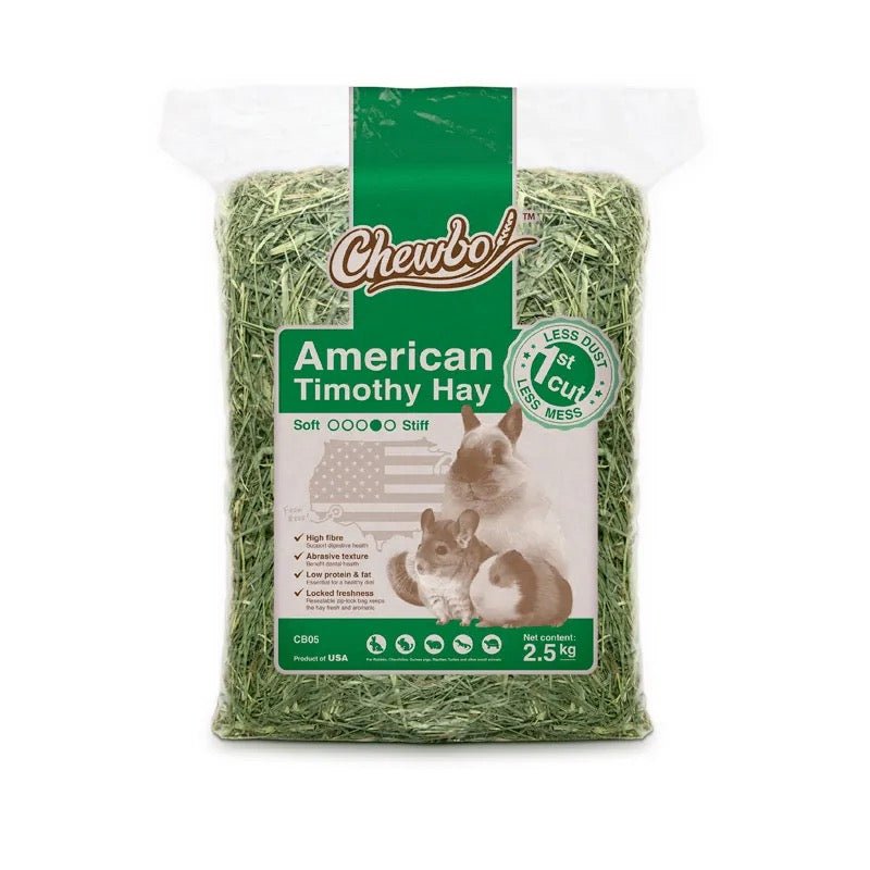 Chewbo 美國提摩西草一割 Timothy hay 1st cut - 10kg - 肥肥寵物用品FatFatPetShop