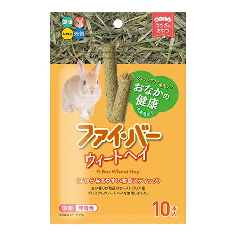 Hipet 小麥磨牙草棒 10條 - 肥肥寵物用品FatFatPetShop