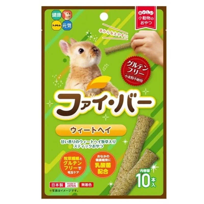 Hipet 小麥磨牙草棒 10條 - 肥肥寵物用品FatFatPetShop