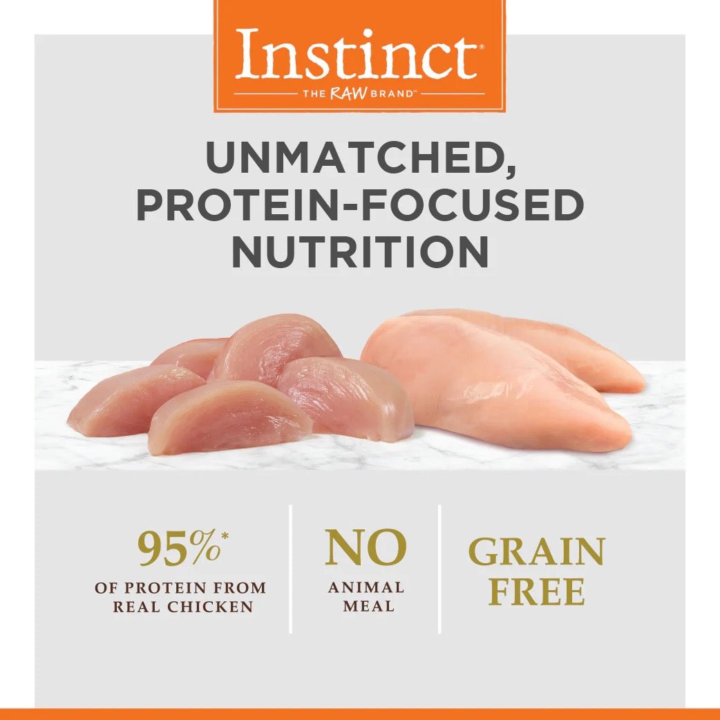 Instinct本能 - 無穀物頂級蛋白質系列 雞肉貓乾糧 4lbs(Ultimate Protein)(代理行貨) - 肥肥寵物用品FatFatPetShop
