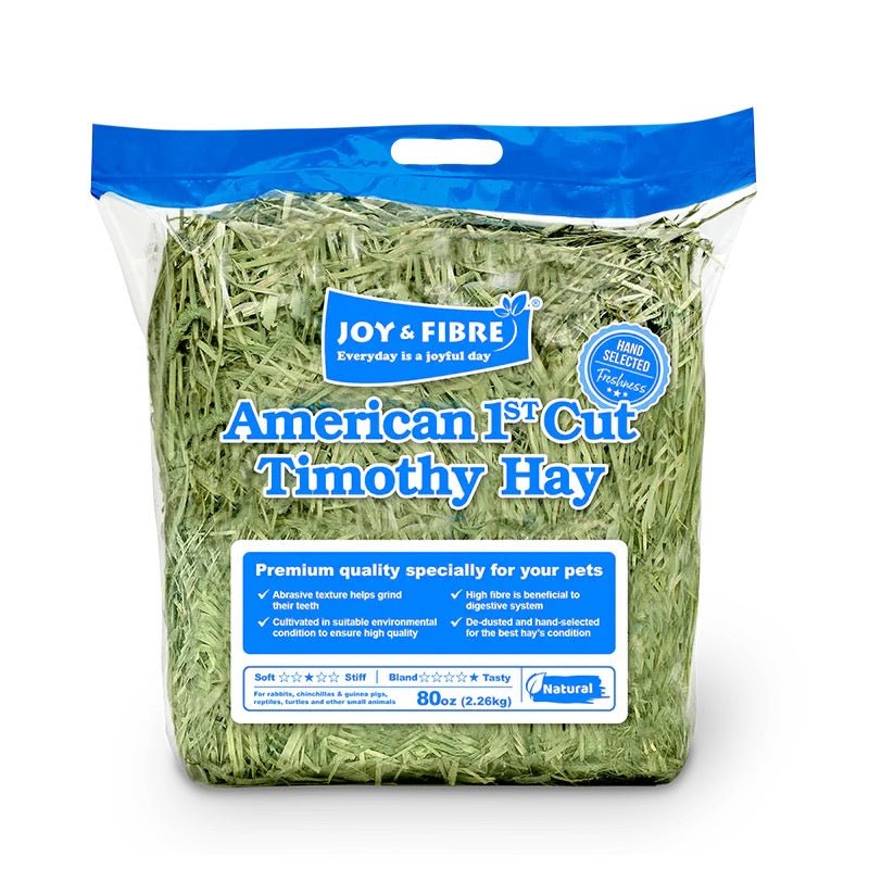 Joy &amp; Fibre 美國一割提摩西草1st cut (無盒袋裝) - 80oz - 肥肥寵物用品FatFatPetShop