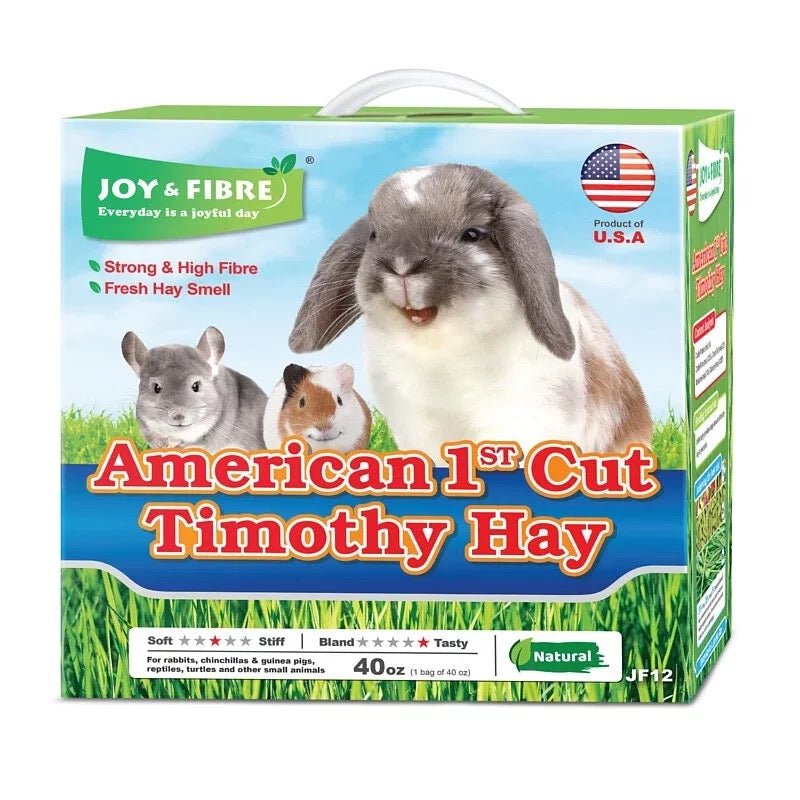 Joy &amp; Fibre 美國一割提摩西草 First Cut (有盒版) 40oz - 肥肥寵物用品FatFatPetShop