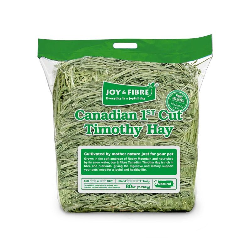 Joy &amp; Fibre 加拿大一割提摩西草First Cut (冇盒環保版) - 80oz - 肥肥寵物用品FatFatPetShop