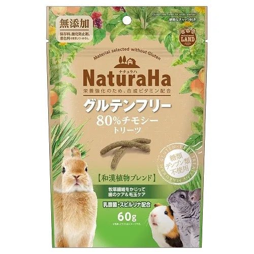 Marukan 無麩質80%提摩西草 草條零食 60g - 肥肥寵物用品FatFatPetShop