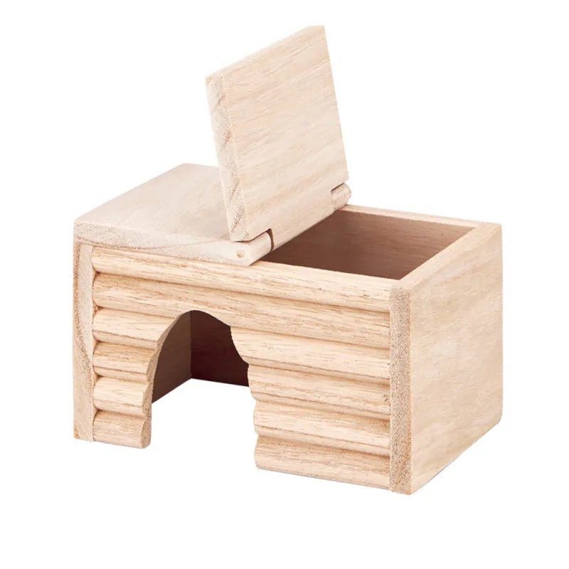 Marukan 倉鼠用可揭頂木屋 - 小 冬天必備!! - 肥肥寵物用品FatFatPetShop