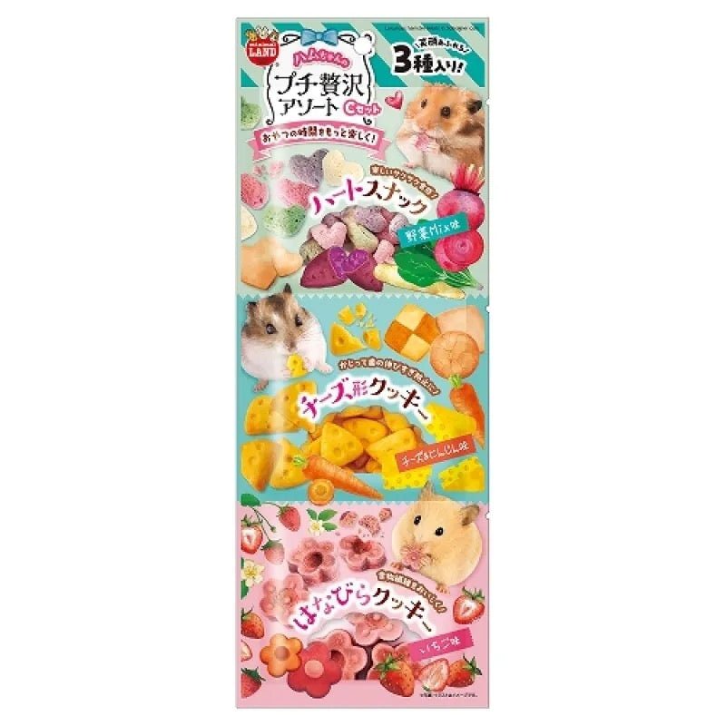 Marukan 倉鼠豪華零食三重奏! 套裝C - 肥肥寵物用品FatFatPetShop