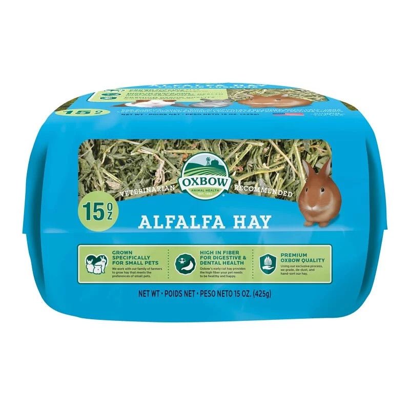 Oxbow Alfalfa Hay 苜蓿草 A草 - 15oz - 肥肥寵物用品FatFatPetShop