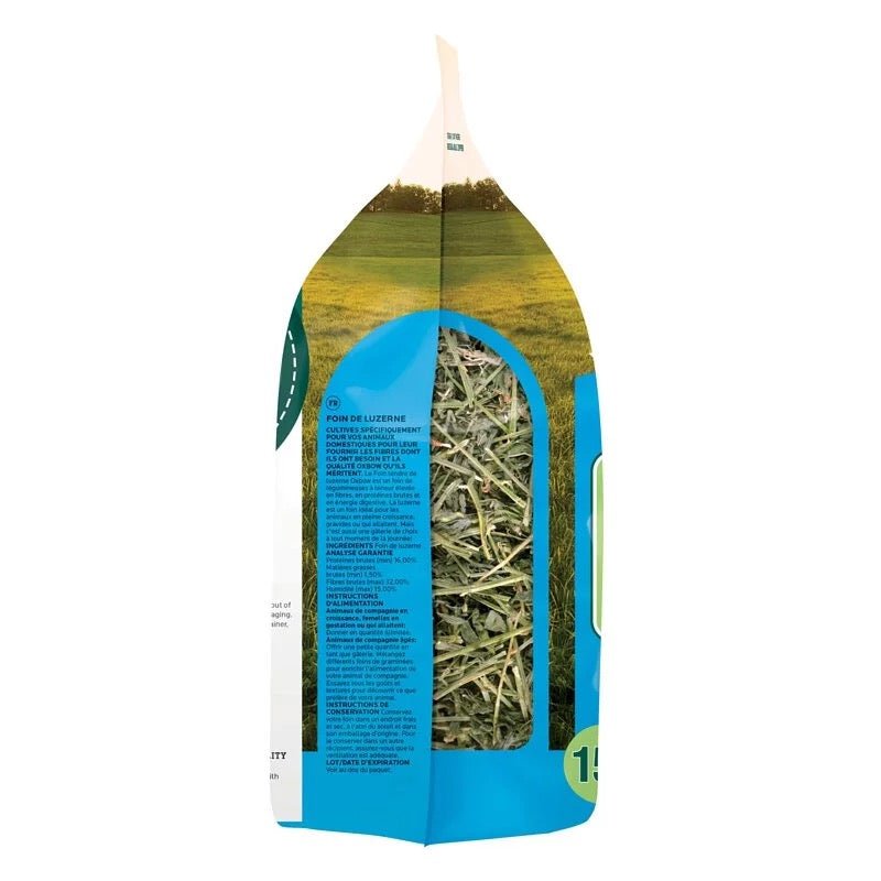 Oxbow Alfalfa Hay 苜蓿草 A草 - 15oz - 肥肥寵物用品FatFatPetShop