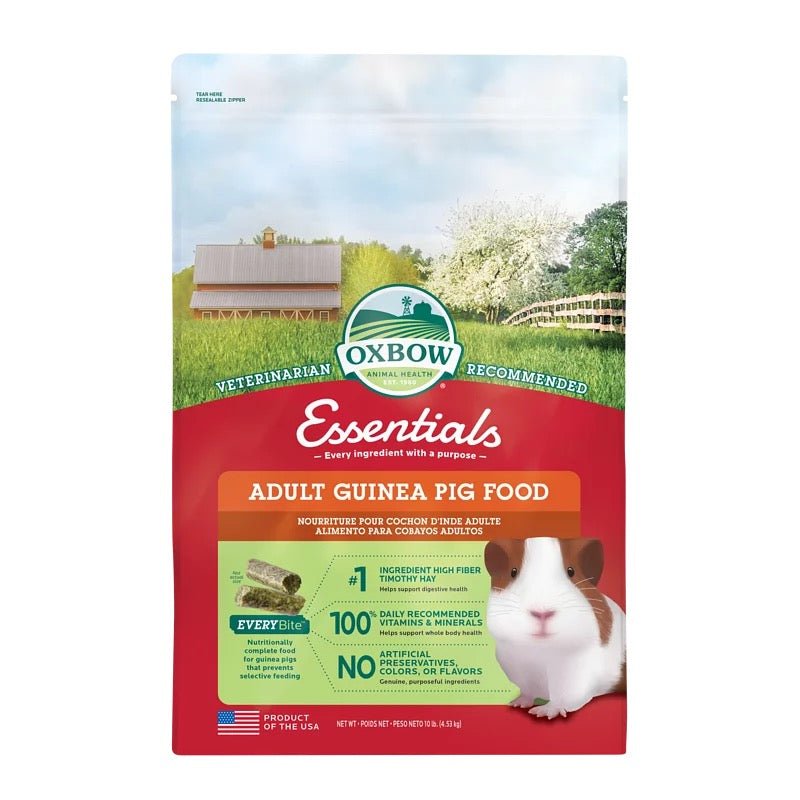 Oxbow Essentials 成年葵鼠天竺鼠糧 - 10lb - 肥肥寵物用品FatFatPetShop