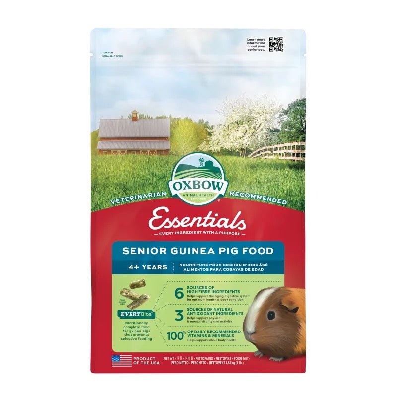 Oxbow Essentials 老年葵鼠天竺鼠糧 - 4lb - 肥肥寵物用品FatFatPetShop