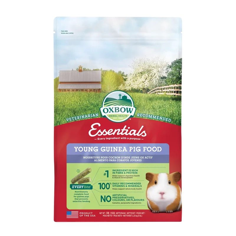 Oxbow Essentials 幼年葵鼠天竺鼠糧 - 5lb - 肥肥寵物用品FatFatPetShop