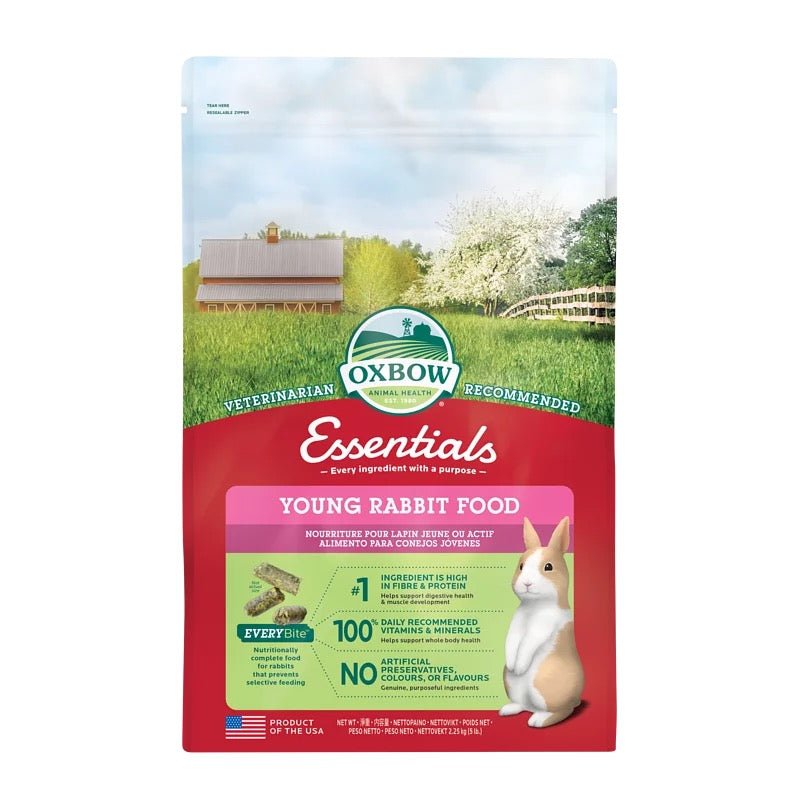 Oxbow Essentials 幼兔主糧 - 5lb - 肥肥寵物用品FatFatPetShop