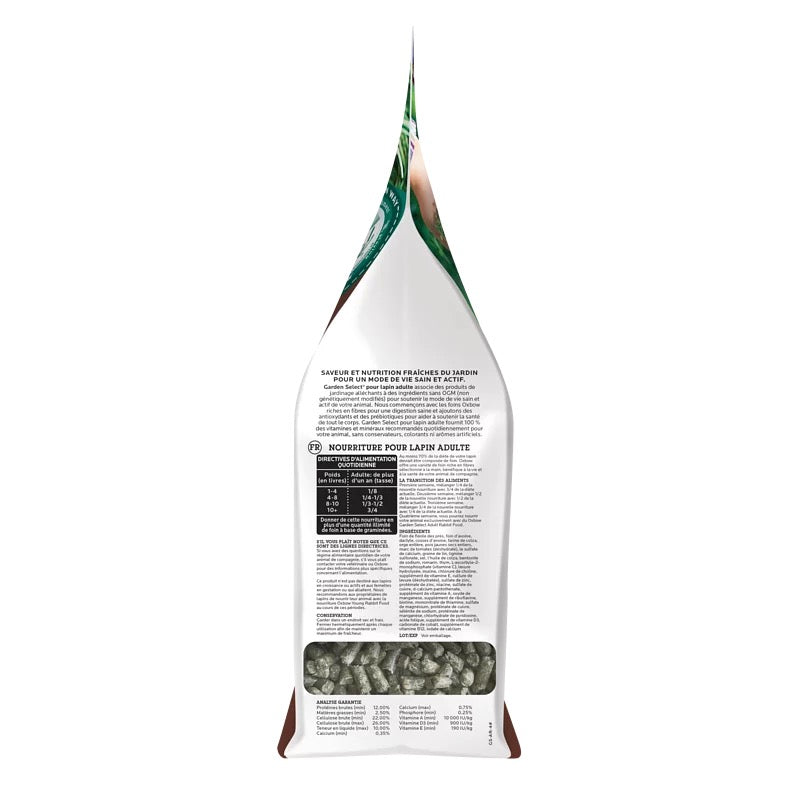 Oxbow GS 成兔主糧 - 4lb Garden Select Adult Rabbit Food - 肥肥寵物用品FatFatPetShop
